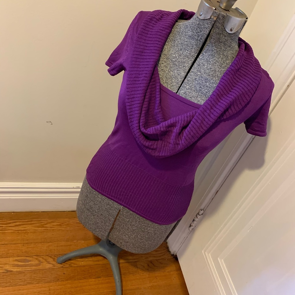 Purple top.